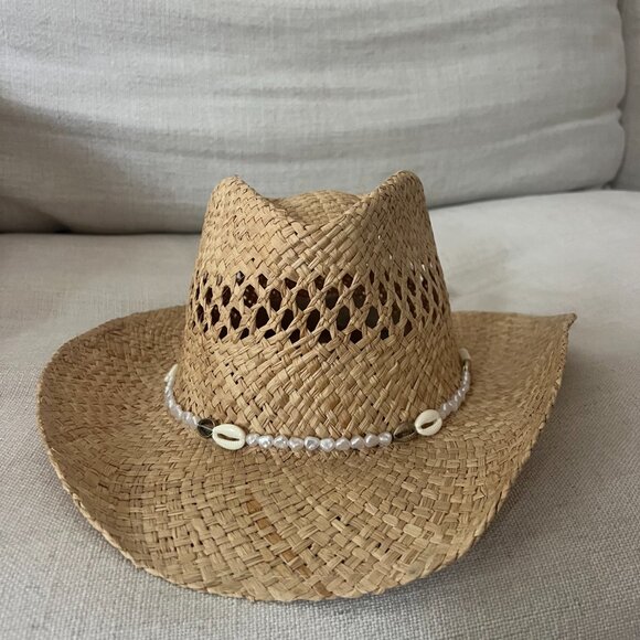 Forever 21 Accessories - straw cowboy hat